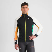 APEX JACKET  0423534-002       Couleur :  NOIR/BLANC/VERT/JAUNE Coupe :  Aéro                   2025