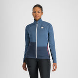 ENGADIN W JACKET  0423549-435  Couleur :  GRIS NATUREL/BLEU GALAXIE Coupe :  ample       2025