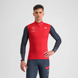 SQUADRA JERSEY /MAILLOT      0424517-638        Couleur :  ROUGE TANGO/BLEU GALAXIE Coupe :  régulière   2025