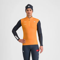 SQUADRA JERSEY /MAILLOT 0424517-863     Couleur :  MARIGOLD BRILLANT/BLEU GALAXIE Coupe :  régulière      2025