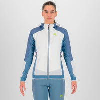 ALAGNA PLUS EVO W JACKET BRIGHT WHITE/SPRING LAKE | 2501016-034     2024-25