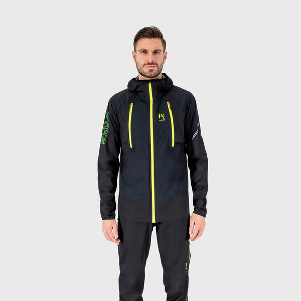 LAVAREDO RAIN JACKET    2511001-081 | BLACK/GREEN FLUO  2025