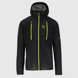 LAVAREDO RAIN JACKET    2511001-081 | BLACK/GREEN FLUO