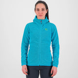 ROCCHETTA W HOODIE FLEECE   BLUE ATOLL | 2532021-071      2024-25