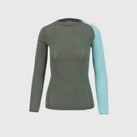 DINAMICO MERINO 130 W JERSEY LS   THYME/AQUA SKY | 2532050-024  2024-25