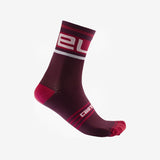 PROLOGO 15 SOCK  Color: BORDEAUX/WHITE  | 4521028-421