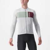 PROLOGO 7 LONG SLEEVE JERSEY   couleur: GRIS ARGENT/DEFENDER VERT-BOR  | 4522024-870