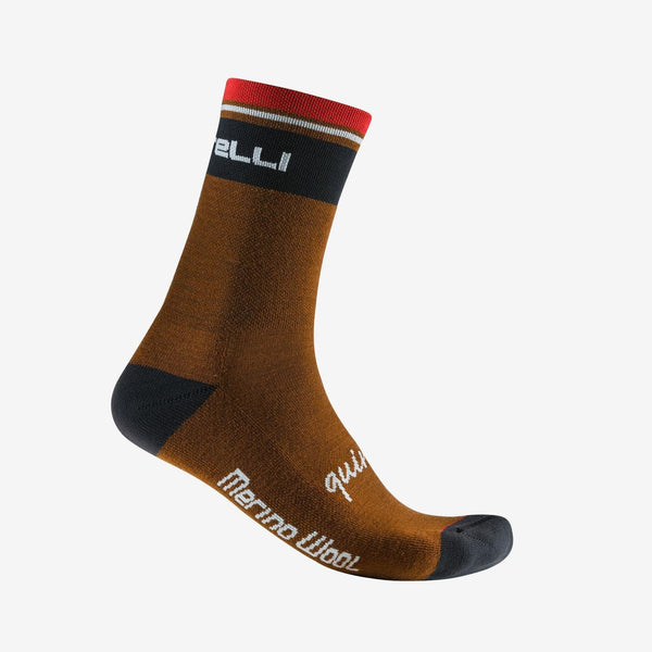 QUINDICI SOFT MERINO SOCK     Color: MOCHA  | 4522533-245    2025