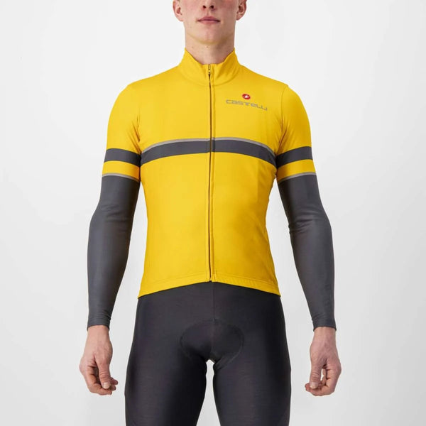 MAILLOT RETTA ML  couleur: GOLDENROD/GRIS FONCÉ  | 4523525-755