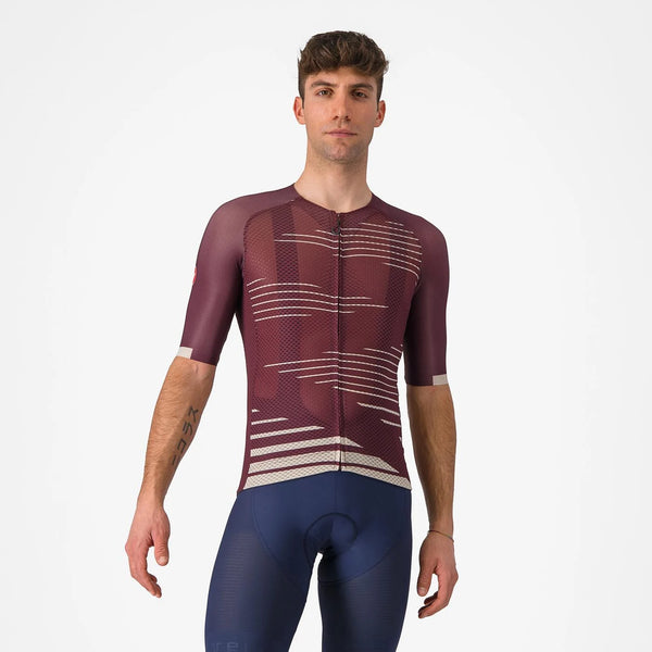 MAILLOT GRIMPEUR 4.0 Couleur: BORDEAUX PROFONDE/LUNE ARGENTÉE  | 4524006-625