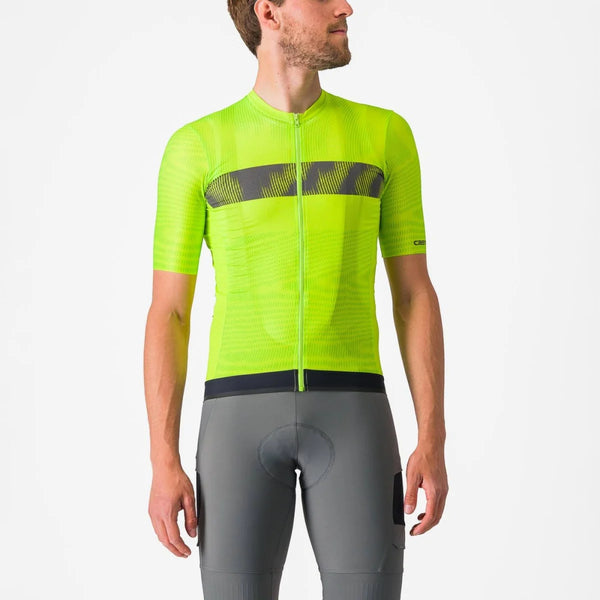 UNLIMITED ENDURANCE JERSEY   Couleur: LIME ÉLECTRIQUE/GRIS FONCÉ  | 4524014-383