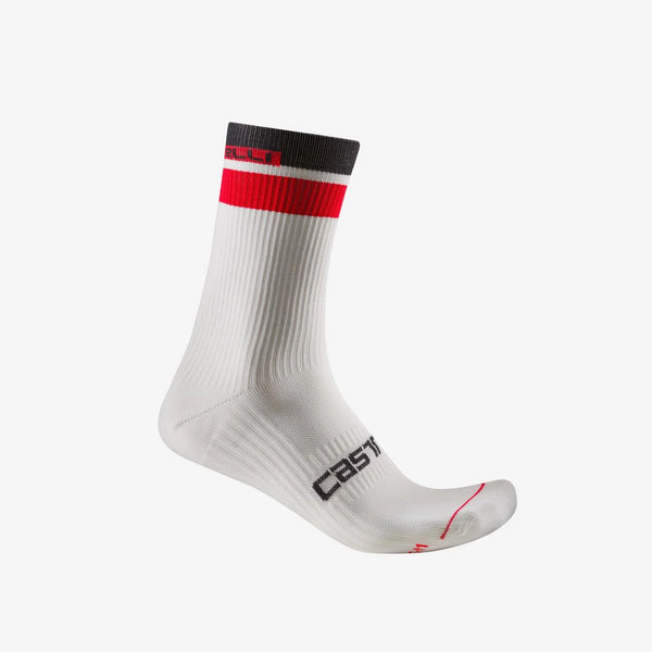 GARA THERMAL 18 SOCK    Color: WHITE/BLACK/RED  | 4524531-001   2025