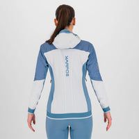 ALAGNA PLUS EVO W JACKET BRIGHT WHITE/SPRING LAKE | 2501016-034     2024-25