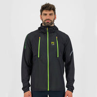 LAVAREDO RAIN JACKET    2511001-081 | BLACK/GREEN FLUO