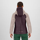 ALAGNA DOWN W JACKET  HUCKLEBERRY/OAT | 2512021-032         2024-25