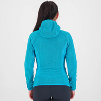 ROCCHETTA W HOODIE FLEECE   BLUE ATOLL | 2532021-071      2024-25