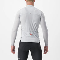 PROLOGO 7 LONG SLEEVE JERSEY   couleur: GRIS ARGENT/DEFENDER VERT-BOR  | 4522024-870