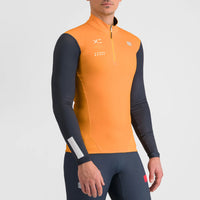 SQUADRA JERSEY /MAILLOT 0424517-863     Couleur :  MARIGOLD BRILLANT/BLEU GALAXIE Coupe :  régulière      2025