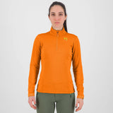 PIZZOCCO W HALF ZIP VIBRANT ORANGE | 2500710-013               2024-25