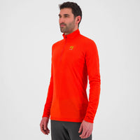 CRODA LIGHT HALF ZIP  SPICY ORANGE | 2500813-024     2025