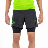 CENGIA SHORTS NOIR/VERT JASMIN | 2521012-081      HOMME