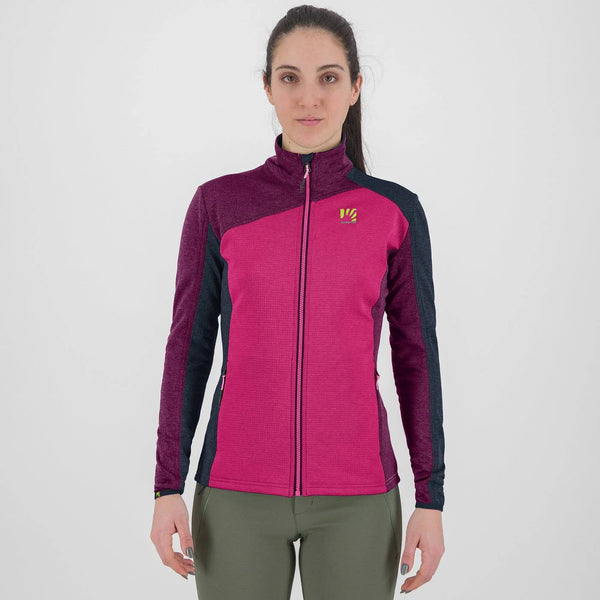 FEDERA FULL-ZIP W FLEECE  PINK/BOYSENBERRY/VULCAN | 2532023-054          2024-25