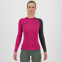 DINAMICO MERINO 130 W JERSEY LS   PINK/BLACK | 2532050-054   2024-25