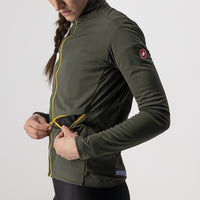 VESTE GO W Couleur: VERT MILITAIRE/ROUGE FIERY/SAFRAN  | 4521540-075