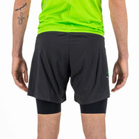 CENGIA SHORTS NOIR/VERT JASMIN | 2521012-081      HOMME