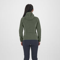 ROCCHETTA W HOODIE FLEECE  THYME | 2532021-024          2024-25