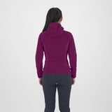 ROCCHETTA W HOODIE FLEECE  BOYSENBERRY | 2532021-054    2024-25