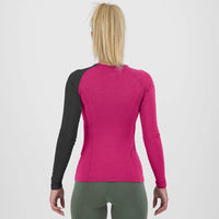 DINAMICO MERINO 130 W JERSEY LS   PINK/BLACK | 2532050-054   2024-25