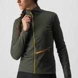 VESTE GO W Couleur: VERT MILITAIRE/ROUGE FIERY/SAFRAN  | 4521540-075