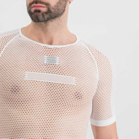 2ND SKIN MESH TEE   1122046-101 | WHITE   HOMMES