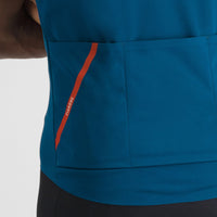 FIANDRE PRO 2 JACKET SHORT SLEEVES 1124501-415 Couleur: BLEU TURQUOISE  Coupe :  régulière 2025