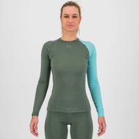 DINAMICO MERINO 130 W JERSEY LS   THYME/AQUA SKY | 2532050-024  2024-25