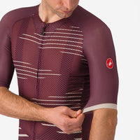 MAILLOT GRIMPEUR 4.0 Couleur: BORDEAUX PROFONDE/LUNE ARGENTÉE  | 4524006-625