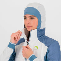 ALAGNA PLUS EVO W JACKET BRIGHT WHITE/SPRING LAKE | 2501016-034     2024-25