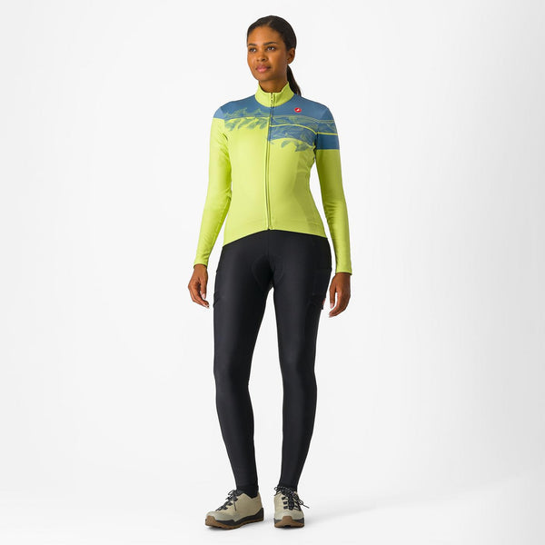 UNLIMITED W THERMAL 2 JERSEY  Color: BRIGHT LIME/STEEL BLUE  | 4524551-244     2025