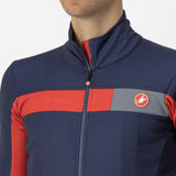 MORTIROLO 6S JACKET  Couleur: BLEU BELGE/ROUGE POMPEIAN-ARGENT  | 4522509-424