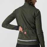 VESTE GO W Couleur: VERT MILITAIRE/ROUGE FIERY/SAFRAN  | 4521540-075