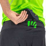 CENGIA SHORTS NOIR/VERT JASMIN | 2521012-081      HOMME