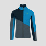 FEDERA FULL-ZIP FLEECE  ARDOISE FONCÉE/NOIR/BLEU DIVA | 2531023-053     2025