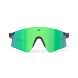 Astral X  LUNETTE    Color: Astral X Black Matte With Multilaser Green Lenses  2025