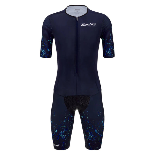 Combinaison de triathlon manche courte (trisuit) VIPER 2.0 - Homme   2025  Couleur — Bleu nautique