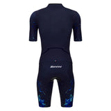 Combinaison de triathlon manche courte (trisuit) VIPER 2.0 - Homme   2025  Couleur — Bleu nautique