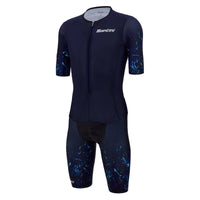 Combinaison de triathlon manche courte (trisuit) VIPER 2.0 - Homme   2025  Couleur — Bleu nautique