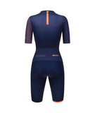 Combinaison de triathlon manche courte - FemmeTRIFONCTION   VIPER   MANCHES COURTES FEMME 2025 BLEU