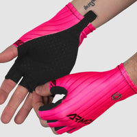 GANTS COURTS ARMOS PRO AERO CHRONO ROSE FLUO   3662