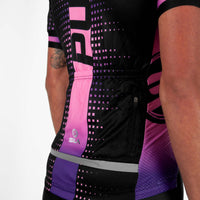 MAILLOT SILA PULSE STYLE - PURPLE MAGIC - Manches courtes 2987